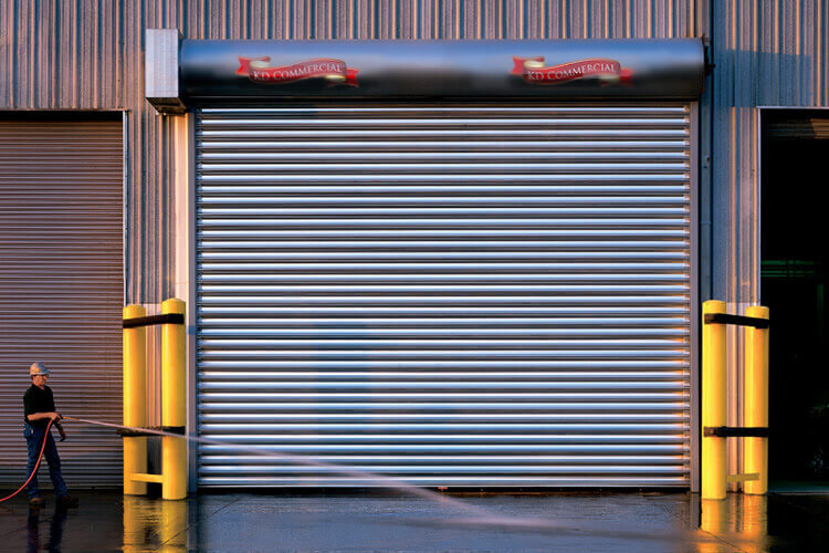 Commercial Roll-Up Garage Door
